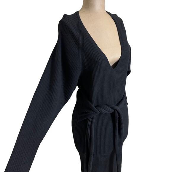 Good American Rib Knit Midi Dress - Picture 6 of 13